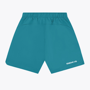 Osaka World Men Court Short 7" Transformative Teal | #Transformative Teal | Back of short