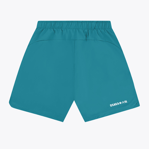 Osaka World Men Court Short 7" Transformative Teal | #Transformative Teal | Back of short