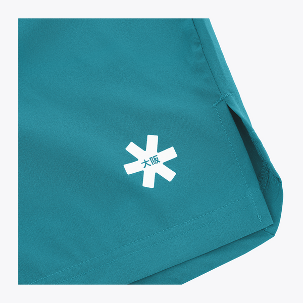 Osaka World Men Court Short 7" Transformative Teal | #Transformative Teal | Front Logo