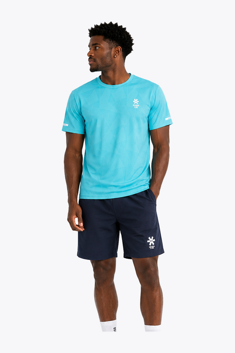 Osaka Men Training Tee Mesh | Aquatic Blue