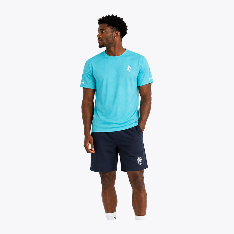 Osaka Men Training Tee Mesh | Aquatic Blue