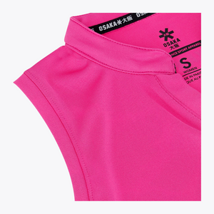 Osaka Women Court Talk Top Electric Fuchsia | #ElectricFuchsia | Collar