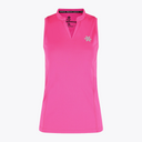 Osaka Women Court Talk Top Electric Fuchsia | #ElectricFuchsia | Front of dress