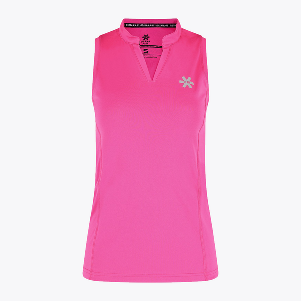 Osaka Women Court Talk Top Electric Fuchsia | #ElectricFuchsia | Front of dress