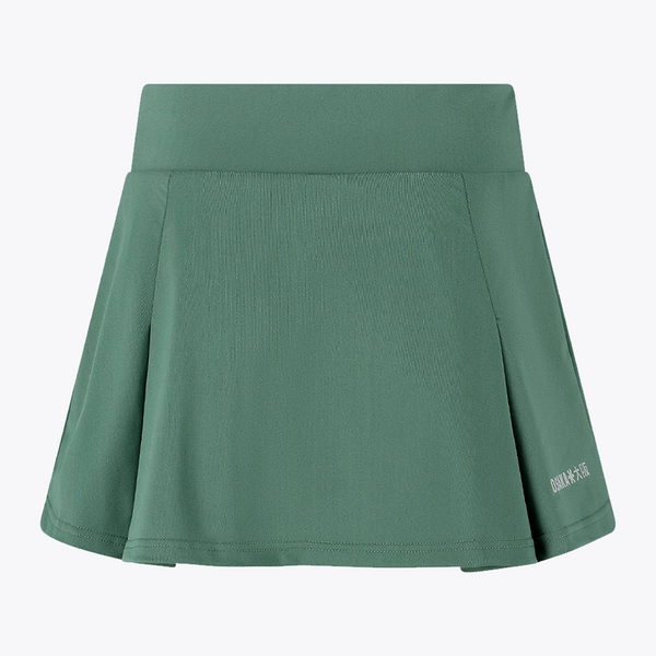 Osaka World Women Floucy Active Skort Bayou Green | #Bayou-Green | Back of skort
