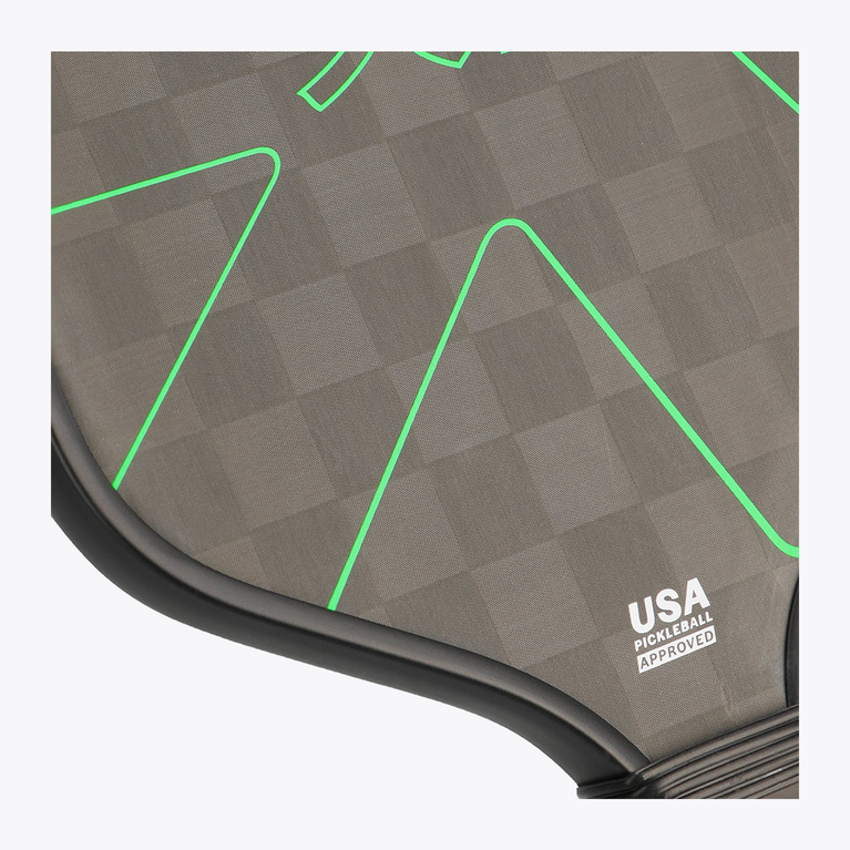 Osaka Pro Tour LTD Pickleball Paddle Iconic Black – Back View | Thermoformed Construction