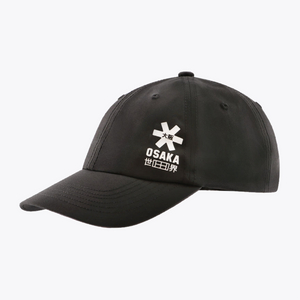 Osaka Sports Baseball Cap Soft Black Angled