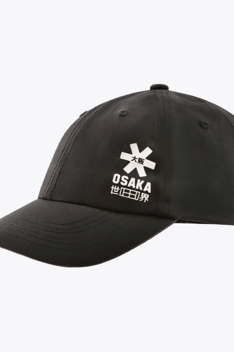 Osaka Sports Baseball Cap Soft Black Angled
