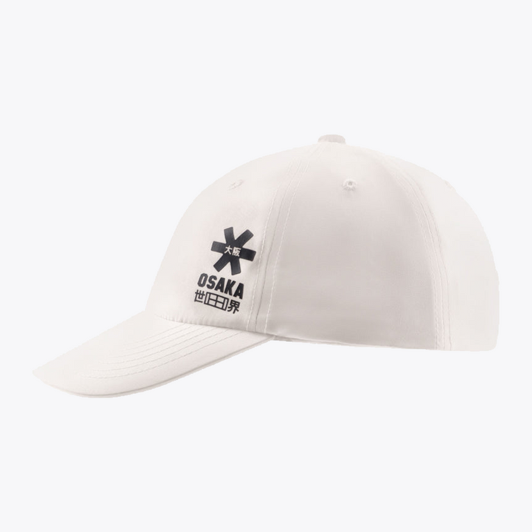 Osaka Sports Baseball Cap Soft White Side