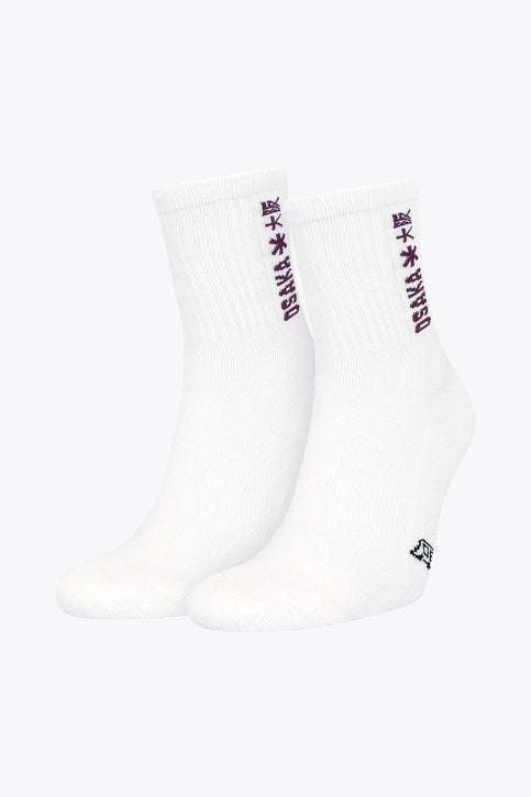 Osaka Duo Pack Sports Socks | Bordeaux