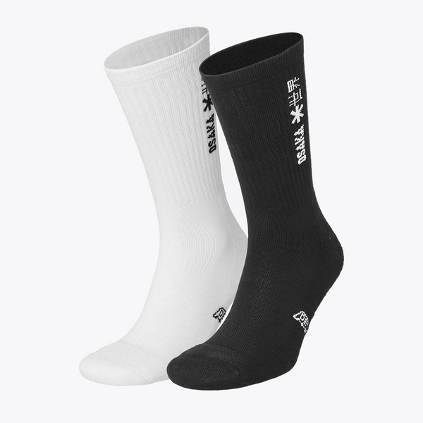 Duo Pack Sports Socks #BlackWhite