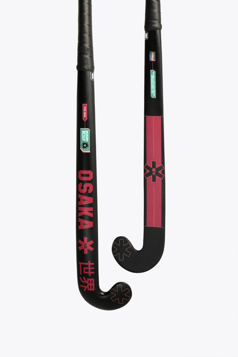 Osaka Indoor Hockey Stick Vision GF - Pro Bow | Black-Red