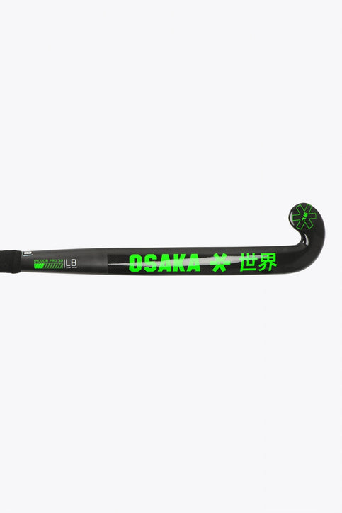 Osaka Indoor Hockey Stick Pro Tour 30 2.0 - Low Bow | Iconic Black