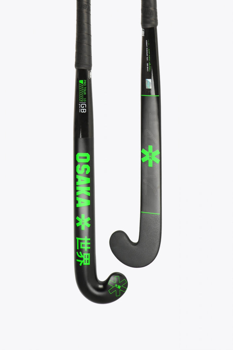 Osaka Field Hockey Stick Pro Tour 10 2.0 - Grow Bow | Iconic Black