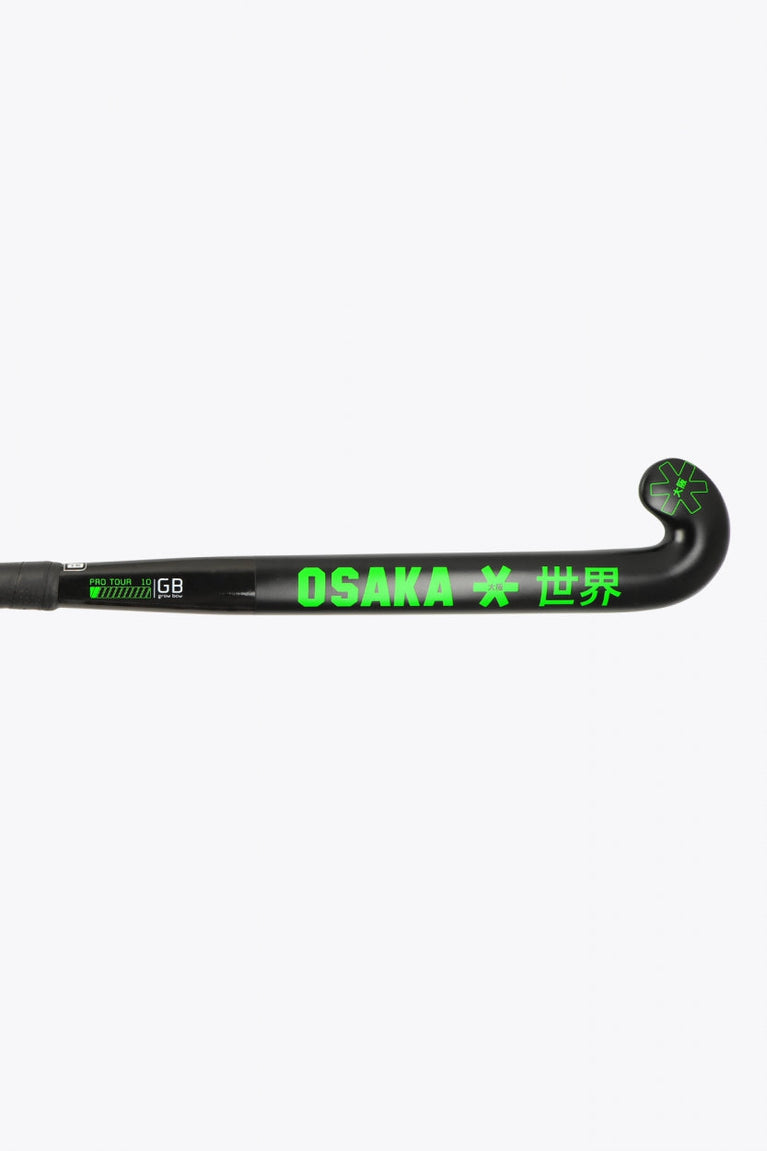 Osaka Field Hockey Stick Pro Tour 10 2.0 - Grow Bow | Iconic Black