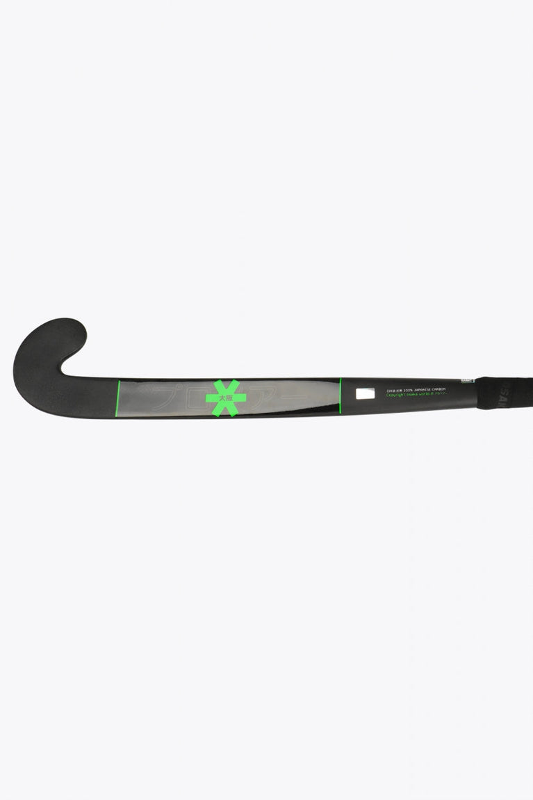 Osaka Field Hockey Stick Pro Tour 100 2.0 - Low Bow | Iconic Black