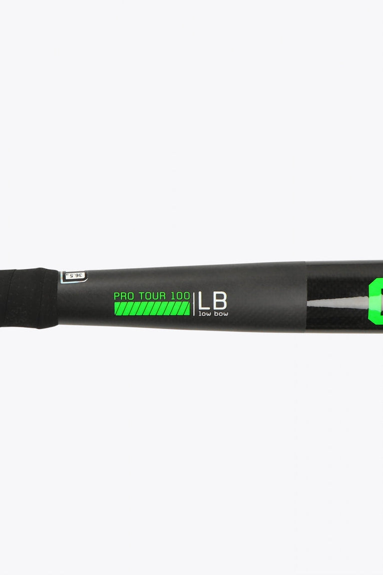 Osaka Field Hockey Stick Pro Tour 100 2.0 - Low Bow | Iconic Black