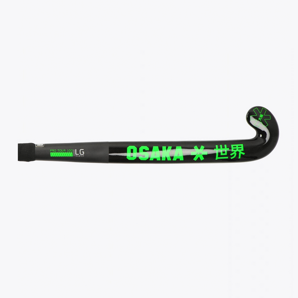Field Hockey Stick Pro Tour 100 - Low Groove- LTD Edition White #IconicBlack