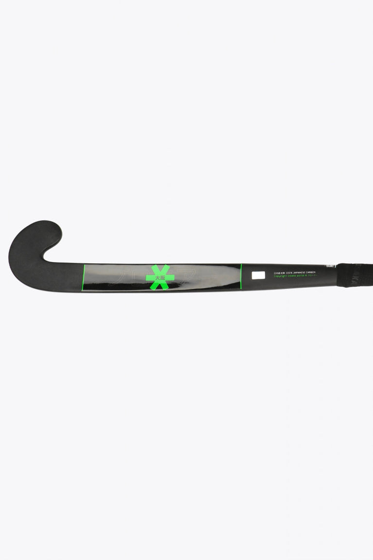 Osaka Field Hockey Stick Pro Tour 100 2.0 - Low Groove Bow | Iconic Black