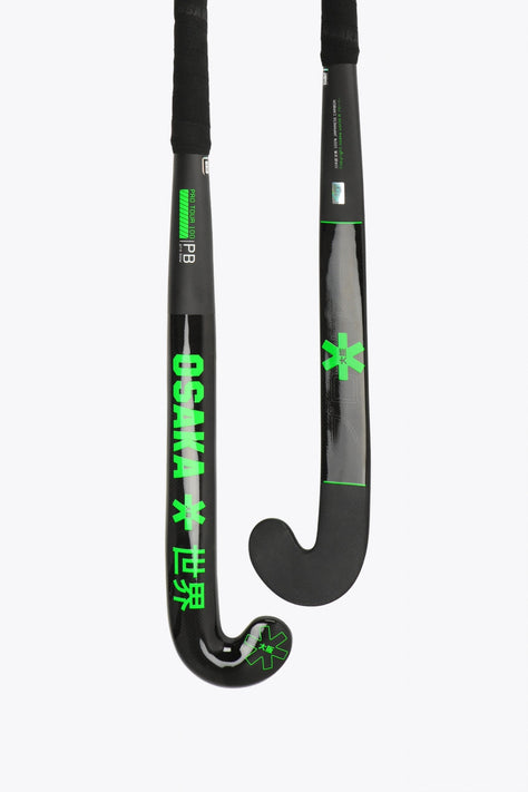 Osaka Field Hockey Stick Pro Tour 100 2.0 - Pro Bow | Iconic Black