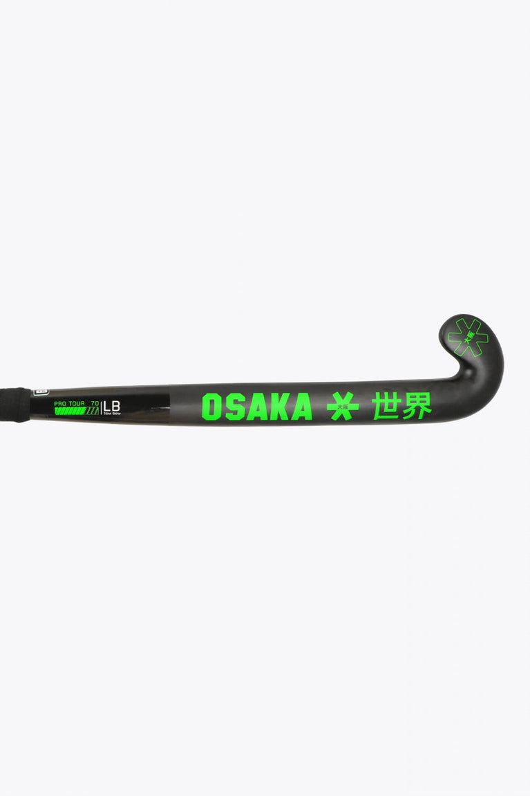 Osaka Field Hockey Stick Pro Tour 70 - Low Bow | Iconic Black