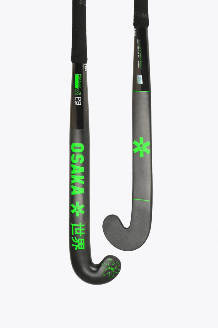 Osaka Field Hockey Stick Pro Tour 70 2.0 - Pro Bow | Iconic Black