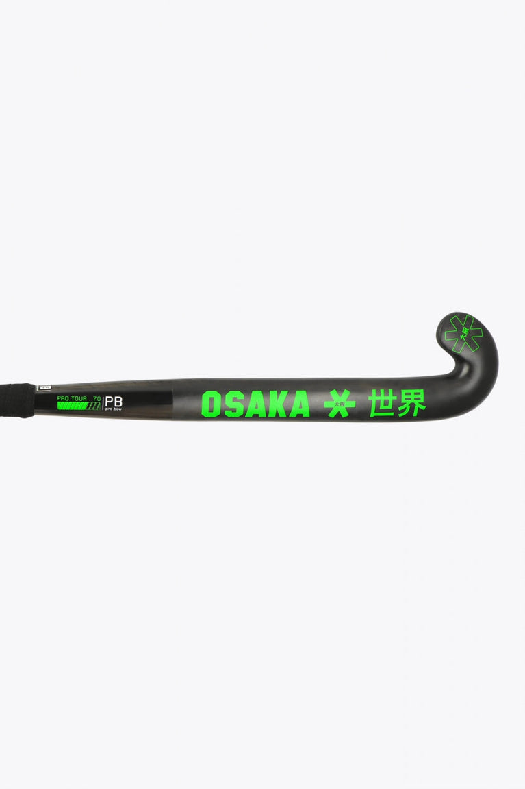 Osaka Field Hockey Stick Pro Tour 70 2.0 - Pro Bow | Iconic Black