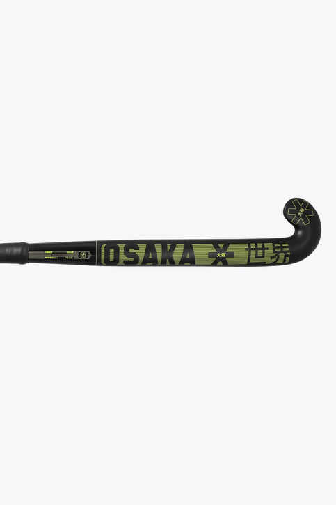 Osaka Field Hockey Stick Vision 55 - Pro Bow | Cyber Lime