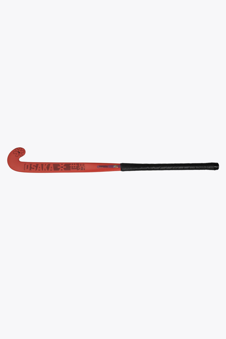 Osaka Field Hockey Stick Vision 25 - Show Bow | Cayenne Red