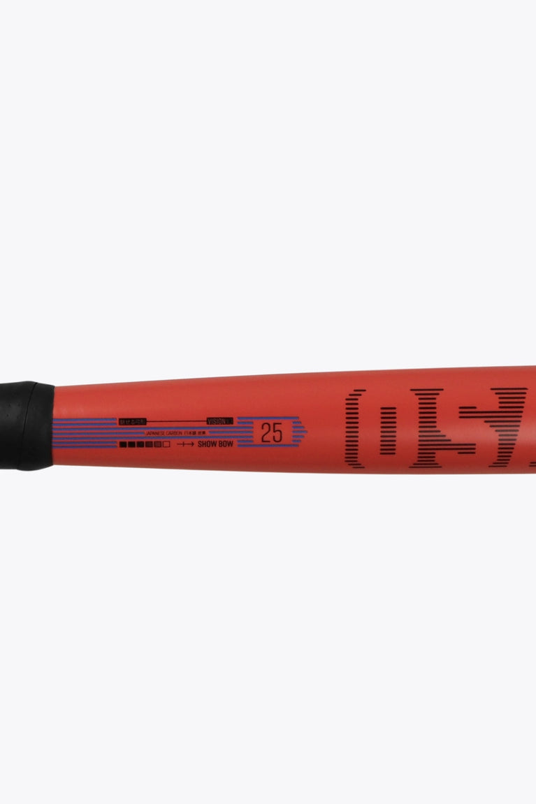 Osaka Field Hockey Stick Vision 25 - Show Bow | Cayenne Red