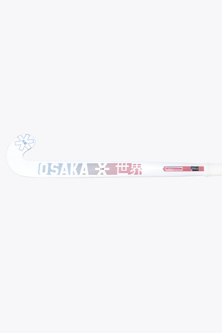 Osaka Indoor Hockey Stick Vision GF - Pro Bow X | White