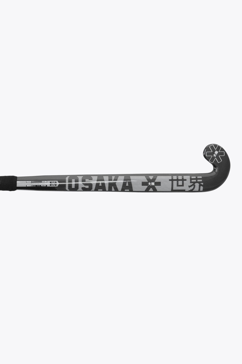Osaka Indoor Hockey Stick Vision 30 - Pro Bow | Carbon-White