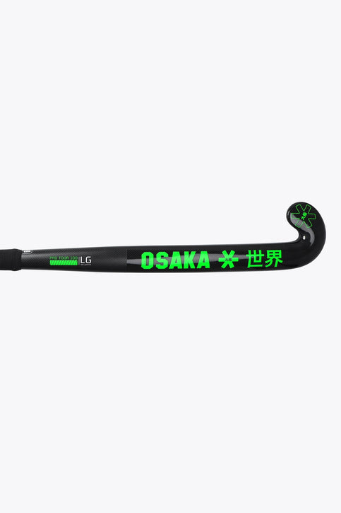 Osaka Field Hockey Stick Pro Tour 100 2.0 - Low Groove- LTD Edition White | Iconic Black