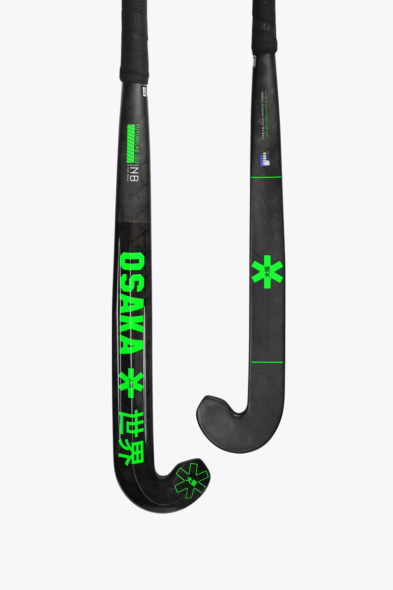 Osaka Field Hockey Stick Pro Bow 100 - Futurelab | Iconic Black