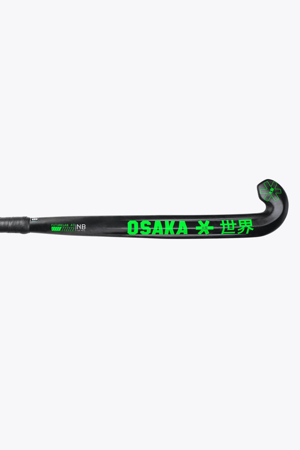 Osaka Field Hockey Stick Pro Bow 40 - Futurelab | Iconic Black