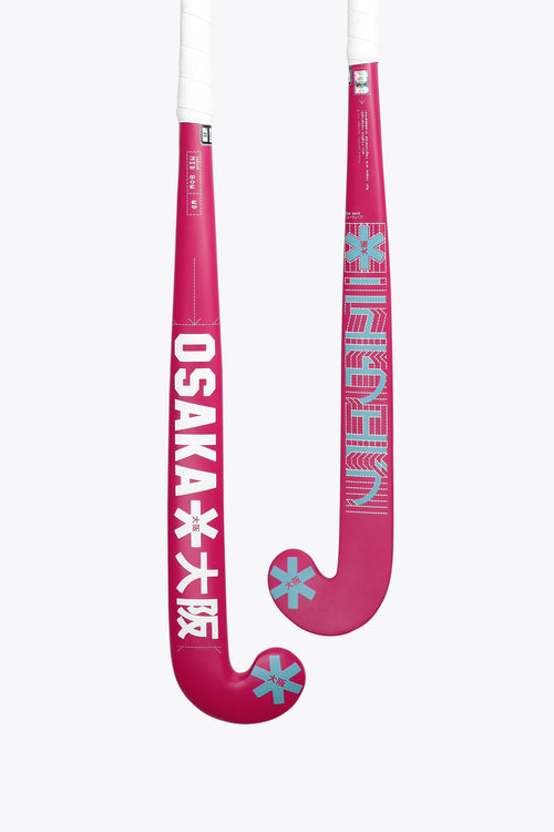 Osaka Indoor Hockey Stick Mid Bow WD | Raspberry
