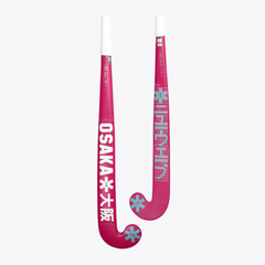 Indoor Hockey Stick Mid Bow WD #Raspberry