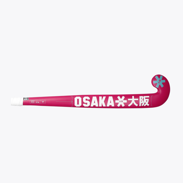 Indoor Hockey Stick Mid Bow WD #Raspberry