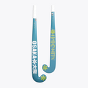 Indoor Hockey Stick Mid Bow WD #RetroBlue