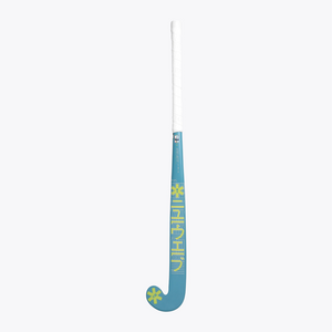Indoor Hockey Stick Mid Bow WD #RetroBlue
