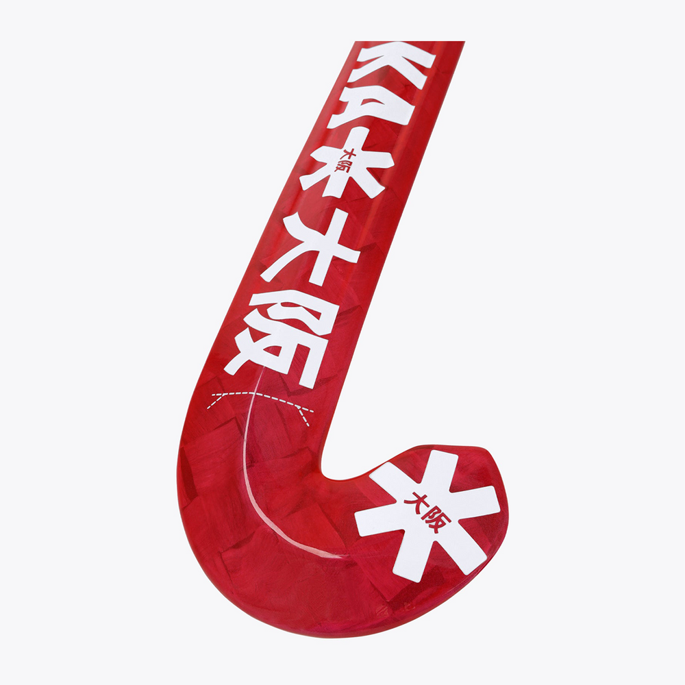 Indoor Hockey Stick Pro Bow 10 - Futurelab #NeonFlare