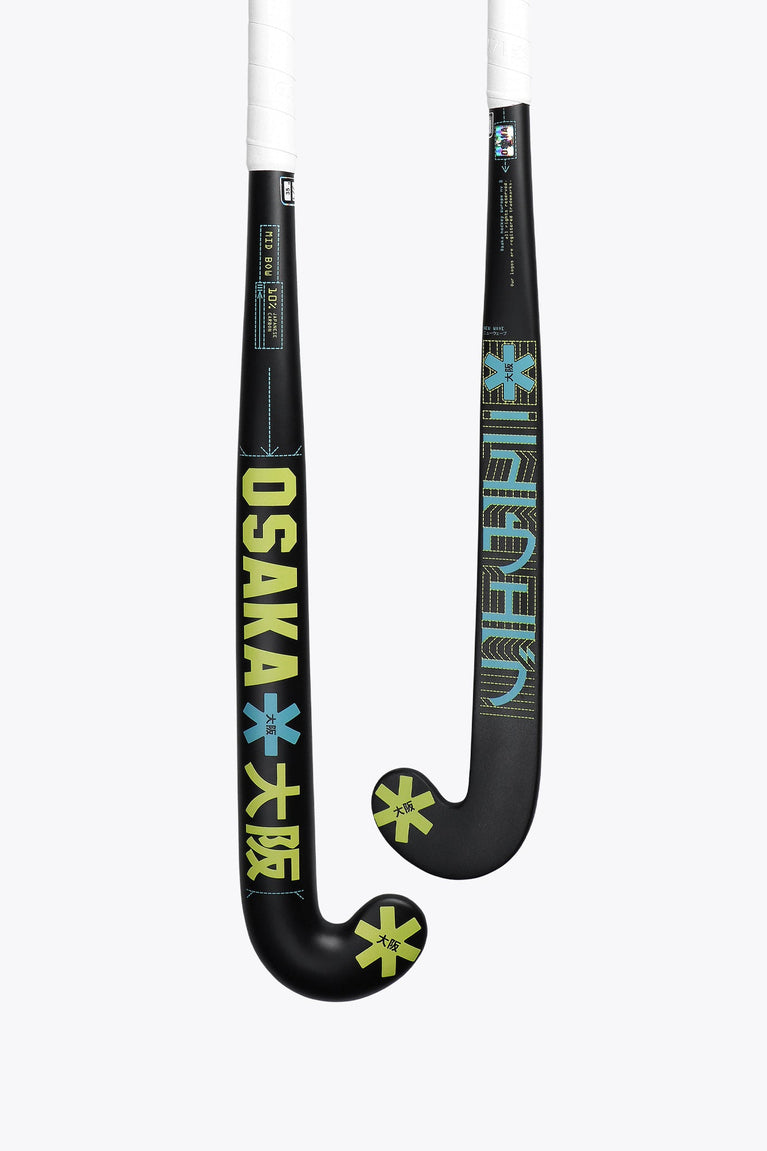Osaka Field Hockey Stick Mid Bow 10 | Blue-Shadow Lime