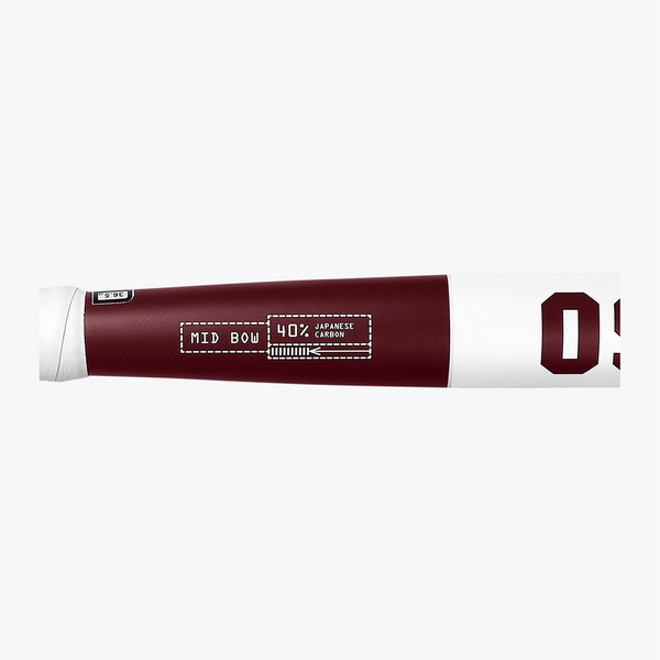 Field Hockey Stick Mid Bow 40 #CherryLacquer