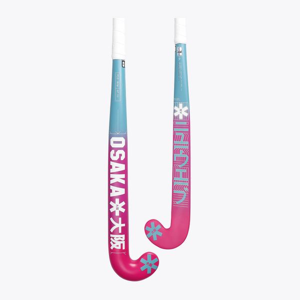 Field Hockey Stick Mid Bow GF #RetroBlueRaspberryGradient