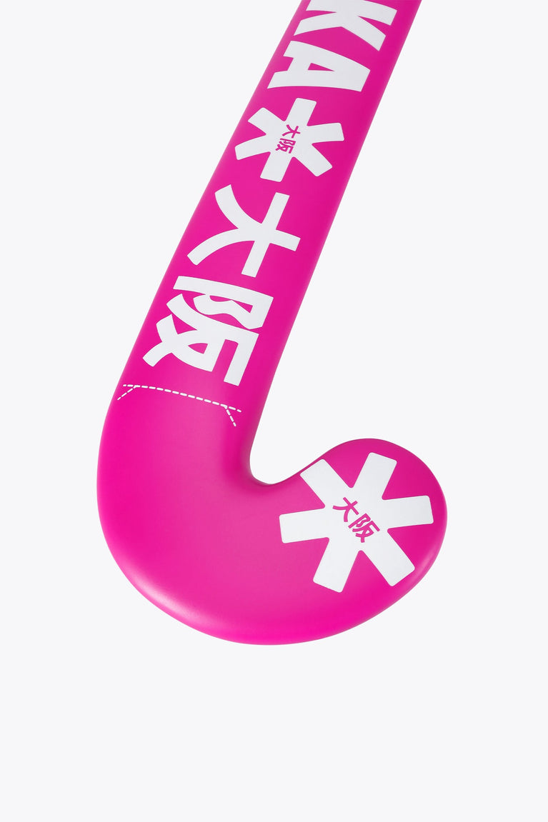 Osaka Indoor Hockey Stick Mid Bow WD | Electric Fuchsia