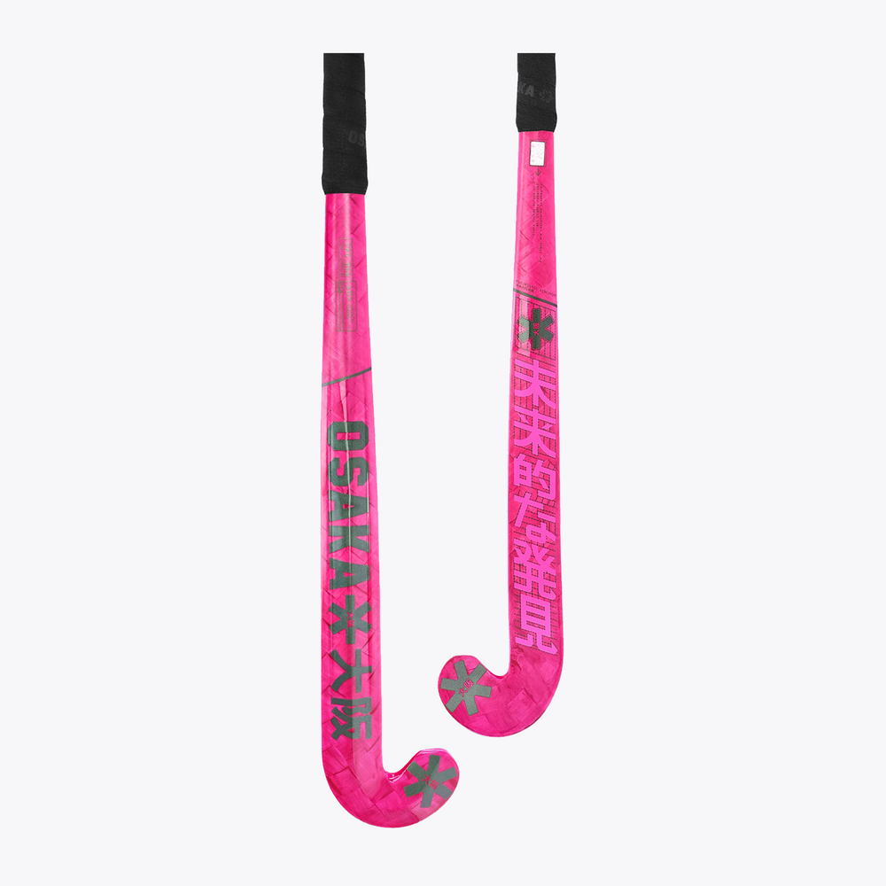 Indoor Hockey Stick Pro Bow 10 - Futurelab #ElectricFuchsia