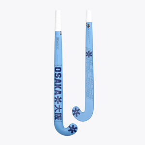 Osaka Indoor Hockey Stick Pro Bow GF #SilverLakeBlue