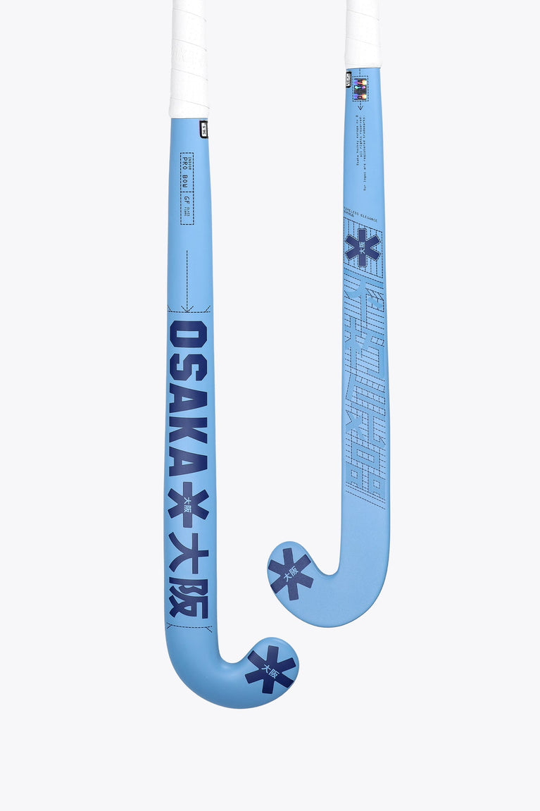 Osaka Indoor Hockey Stick Pro Bow GF | Silver Lake Blue