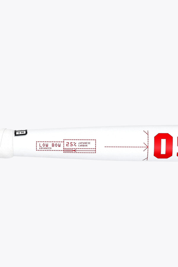 Osaka Field Hockey Stick Low Bow Advanced 25 | Pompeian Red