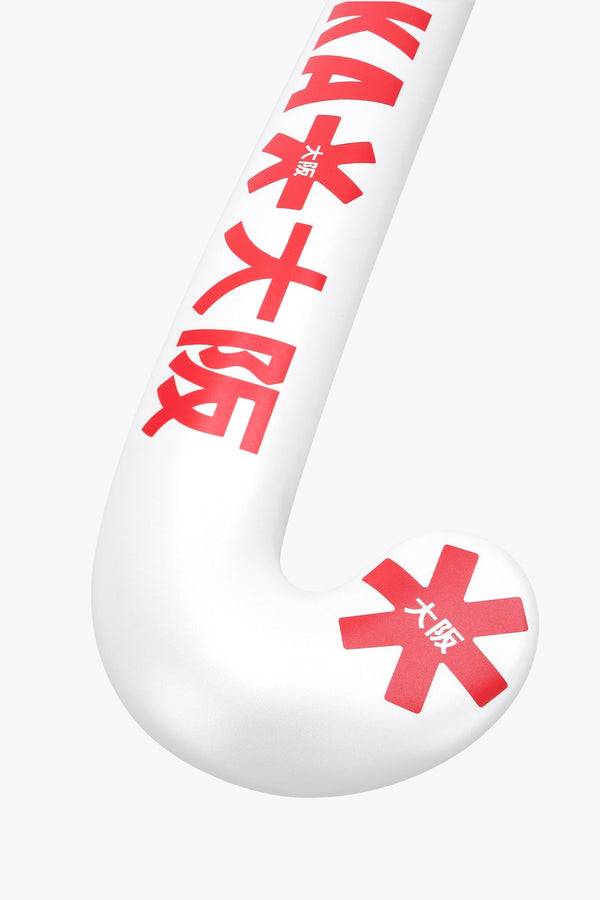 Osaka Field Hockey Stick Low Bow Advanced 40 | Pompeian Red